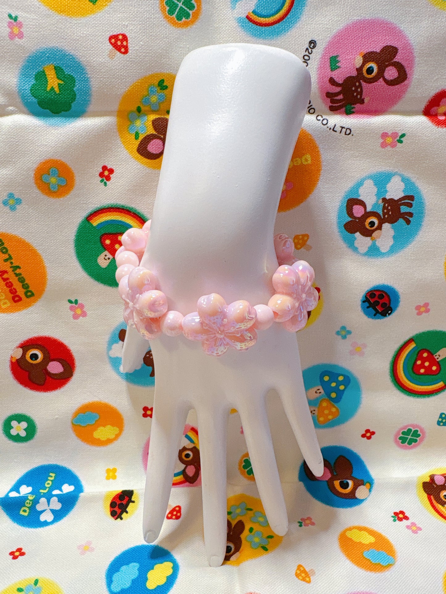 Sakura Flower Bracelet