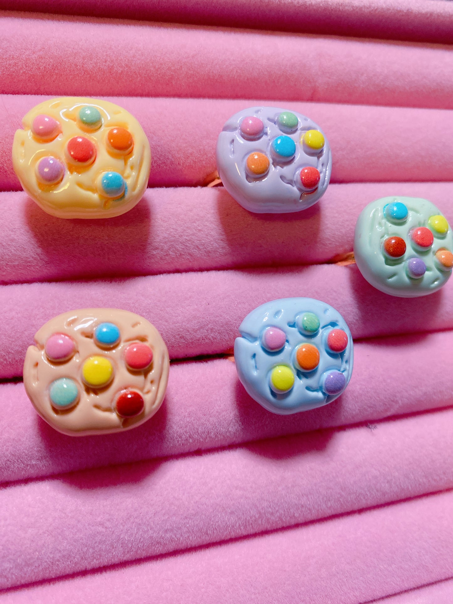 Rainbow Cookie Ring