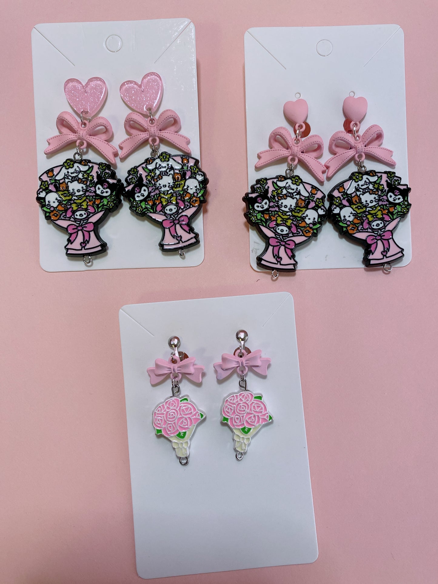 Flower Bouquet Earrings