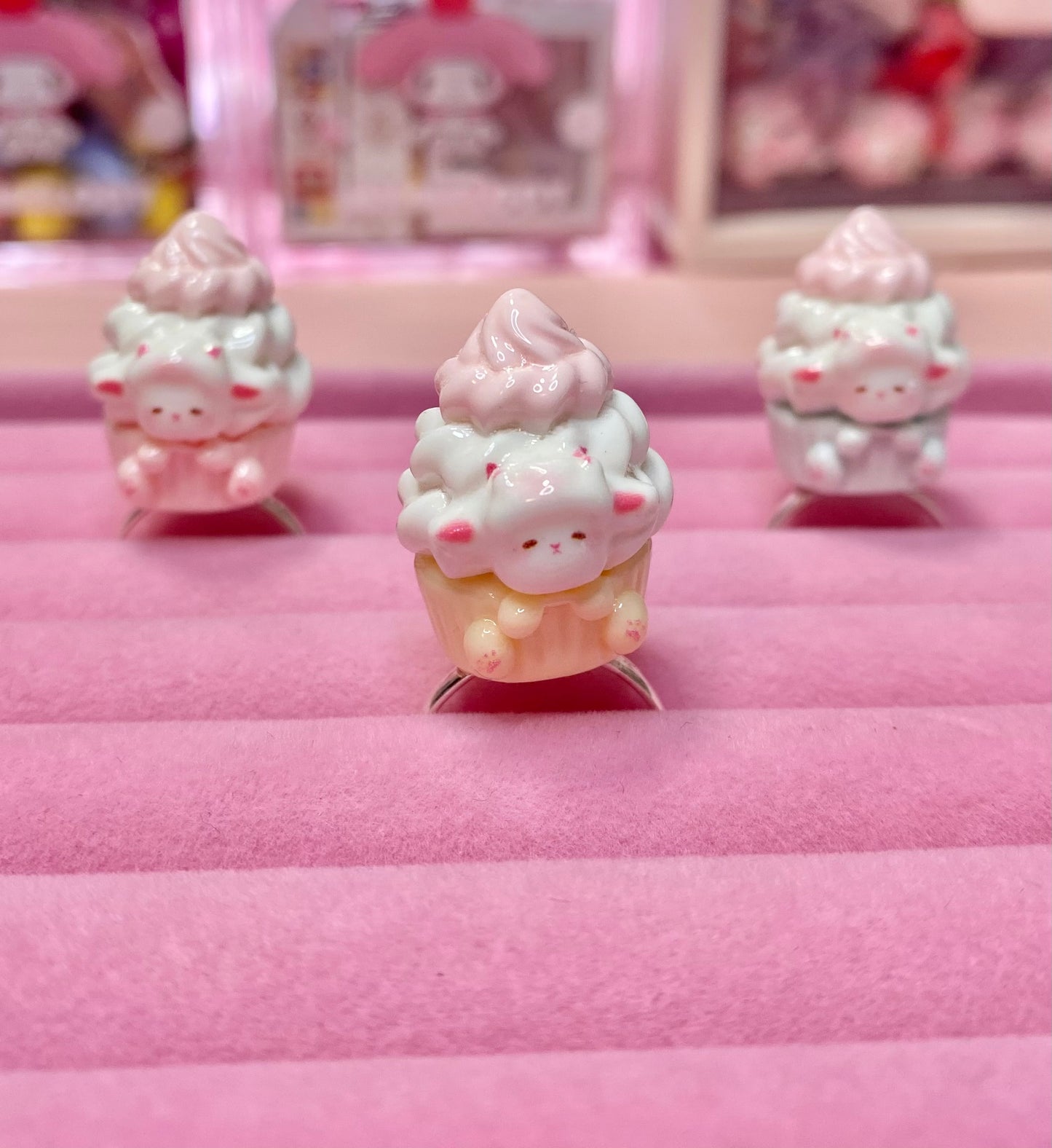 Lamb Cupcake Ring