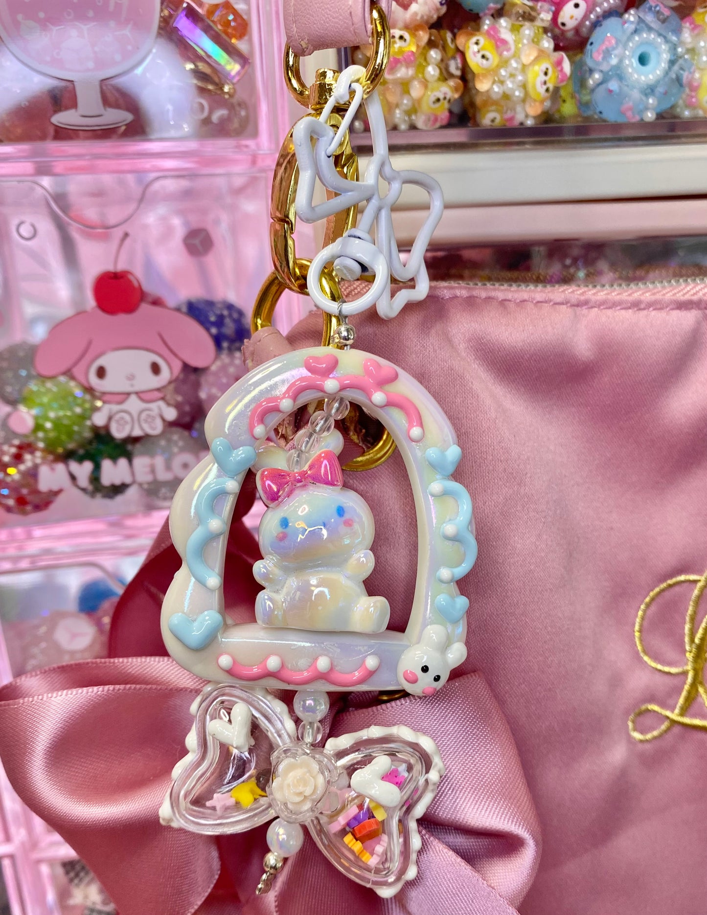 Framed Friends Keychain