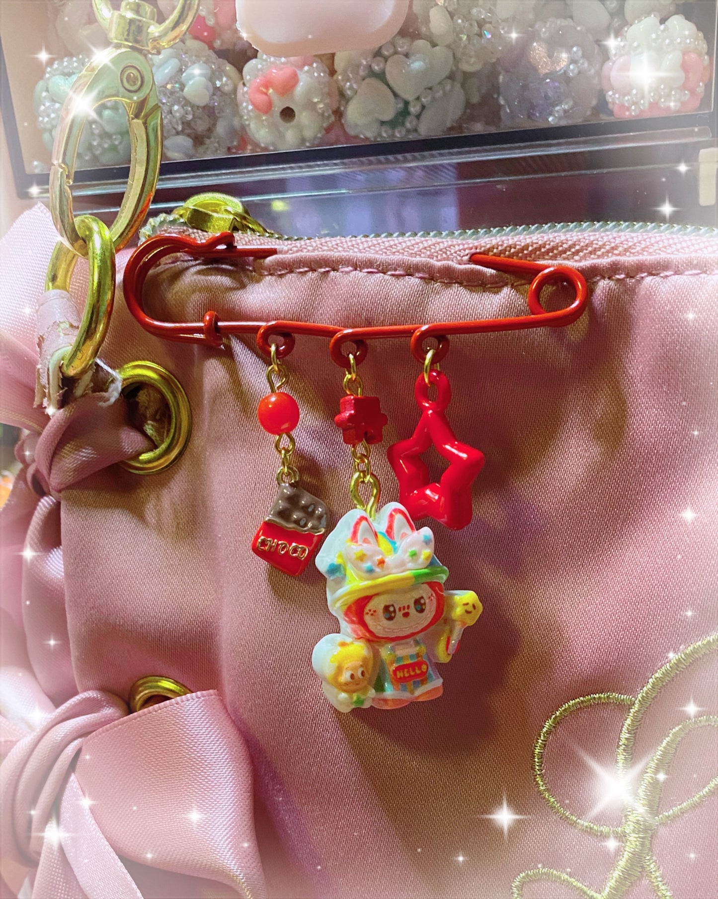Colorful Monster Bag Clip