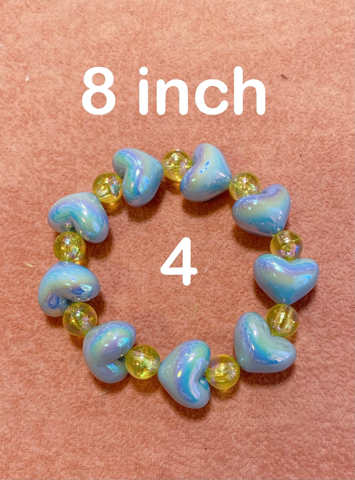 Blue Hearts Bracelet
