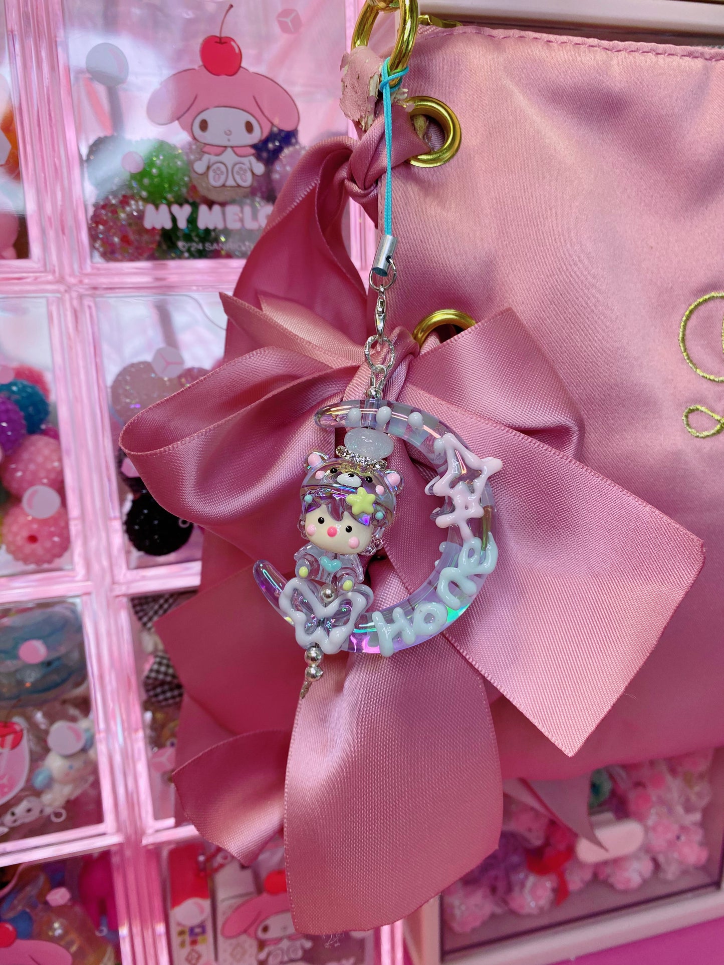 Mini Moon Keychain