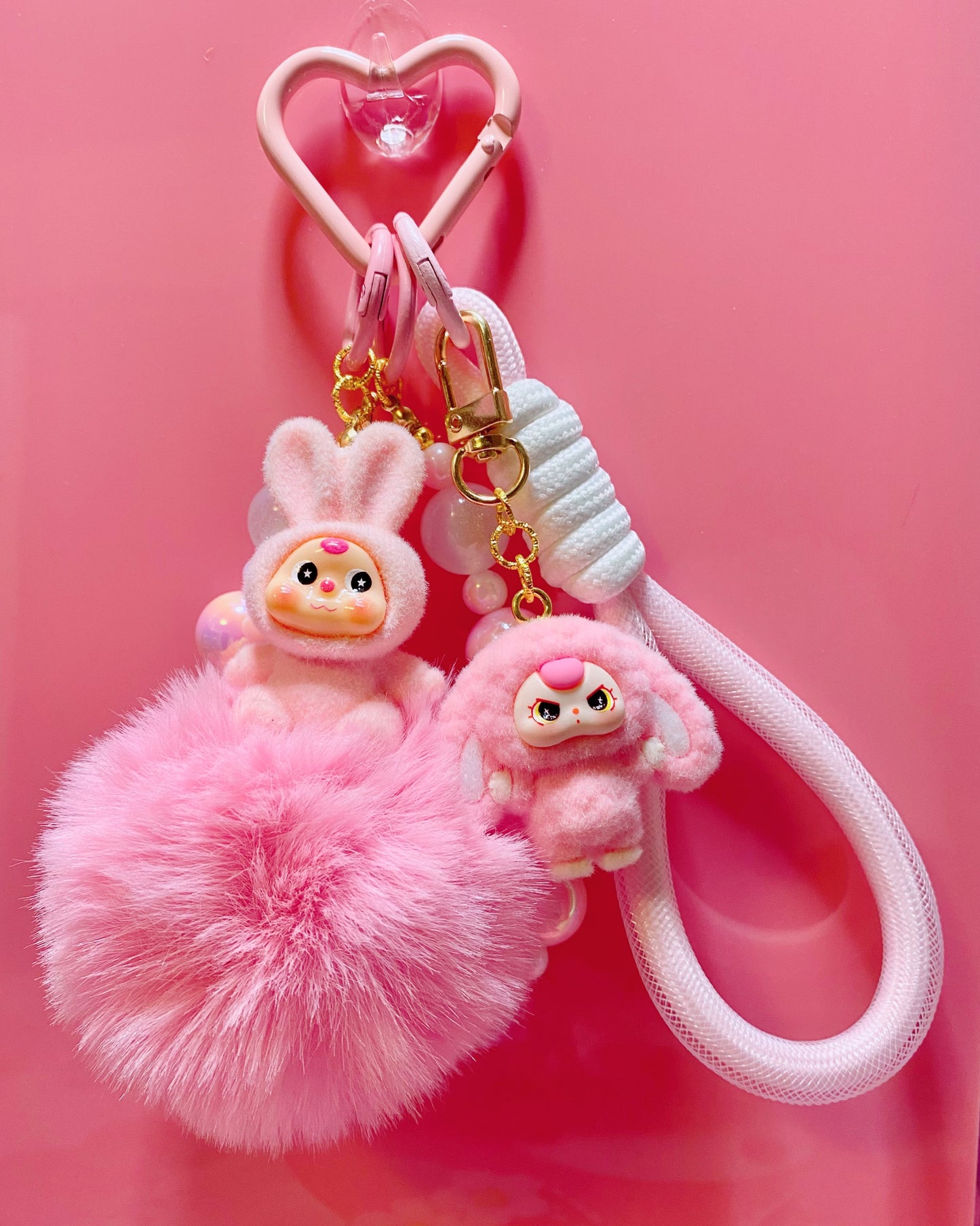 Tricky Bunny Keychain