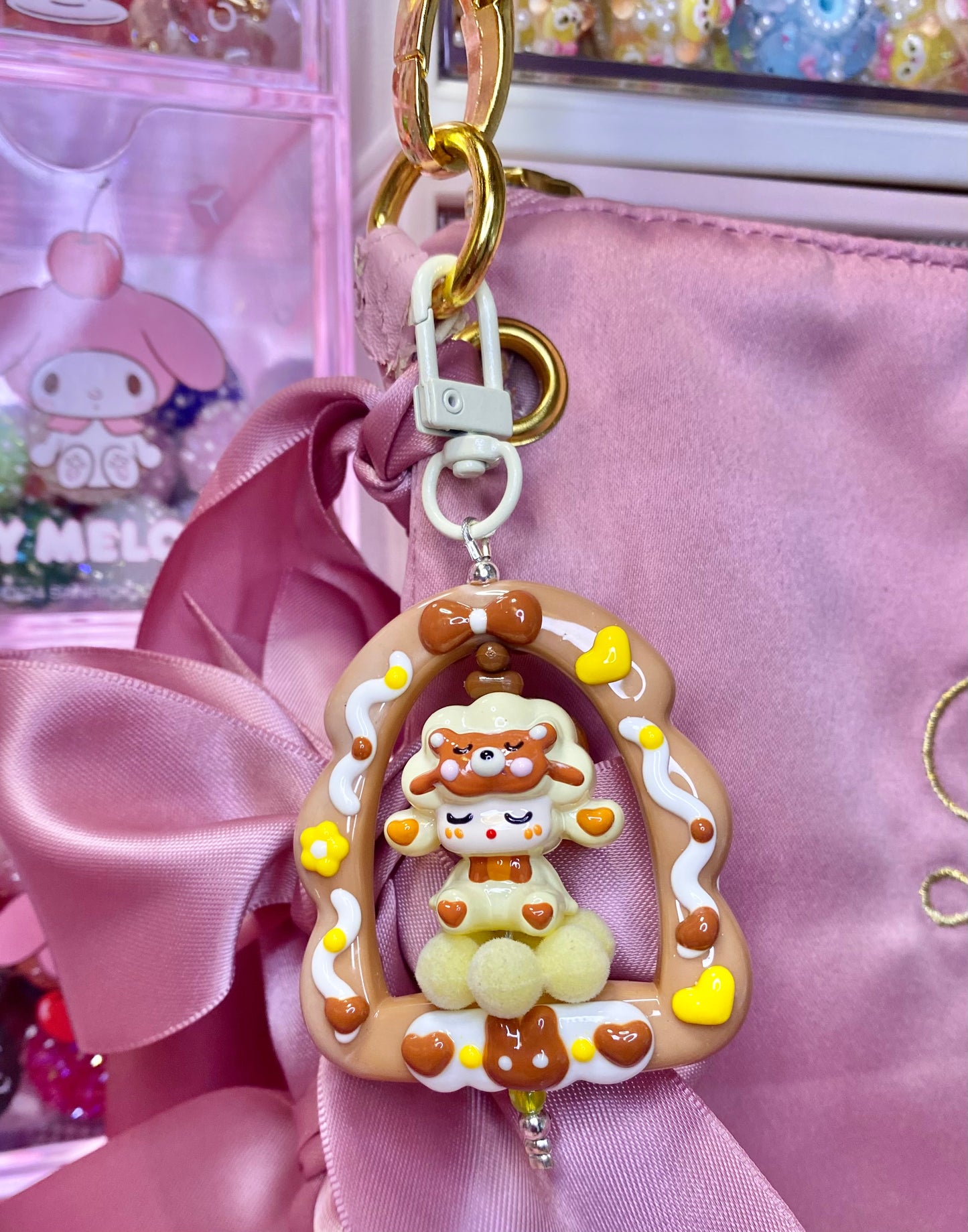 Framed Friends Keychain