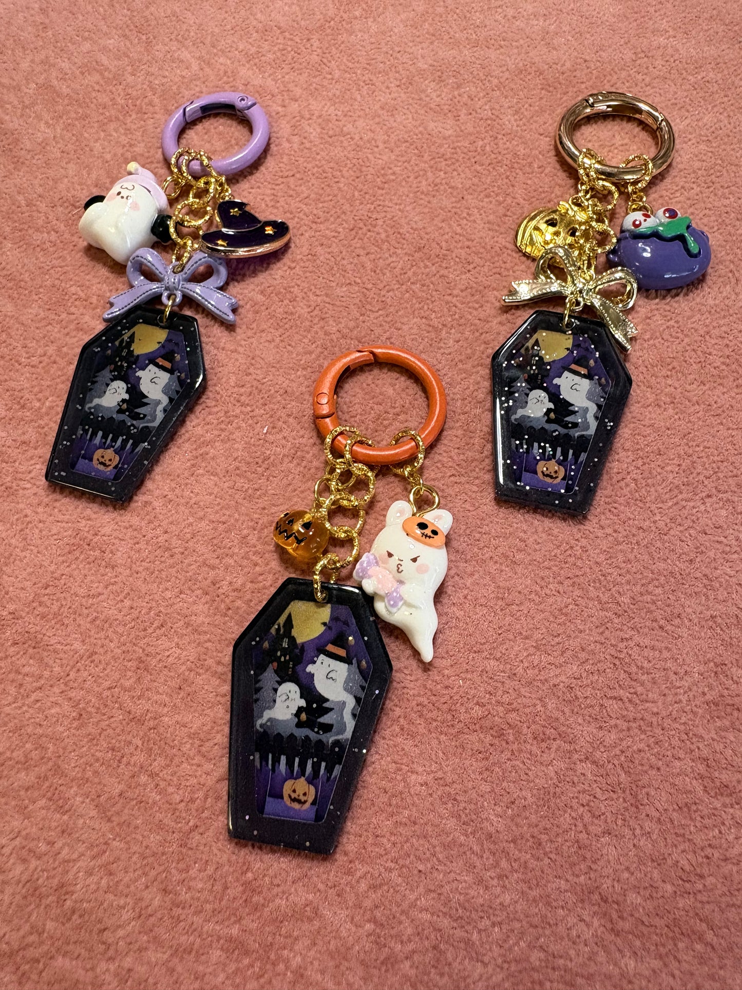Coffin Keychain