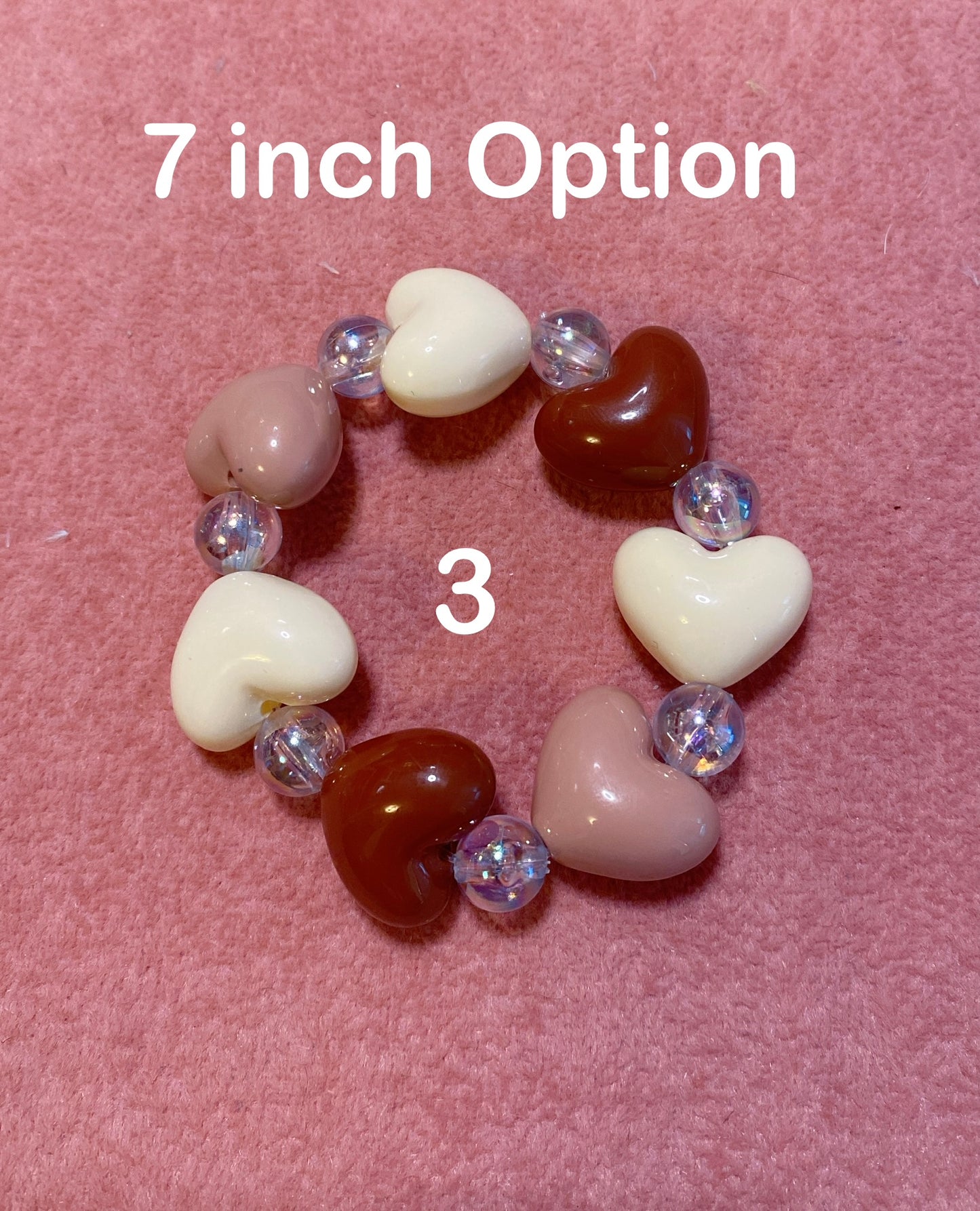 Chocolate Heart Bracelet