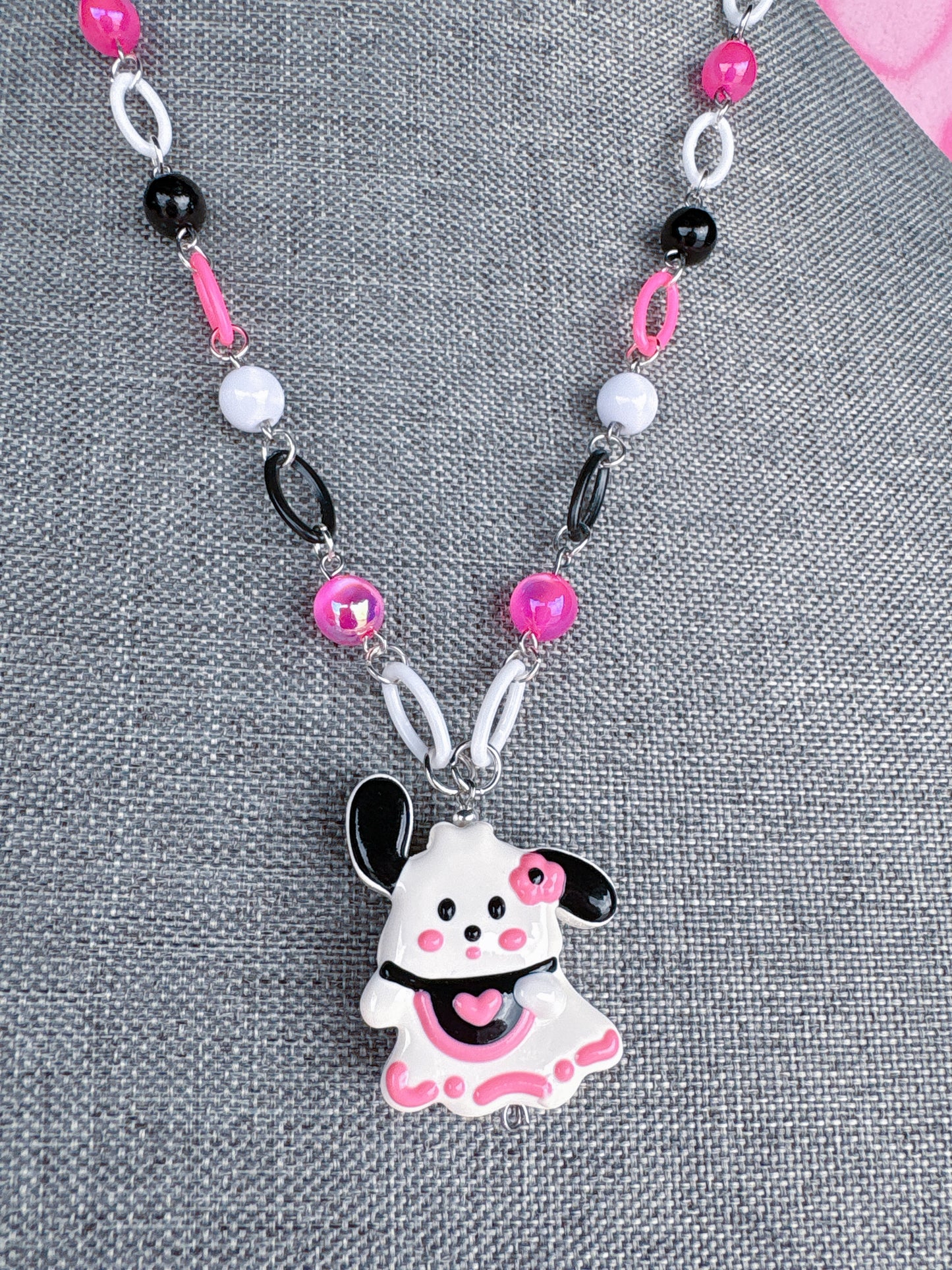Ghost Puppy Necklace