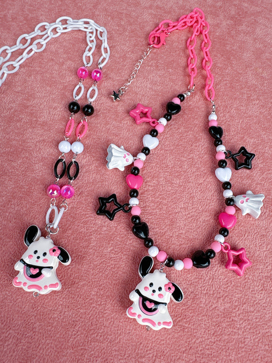 Ghost Puppy Necklace