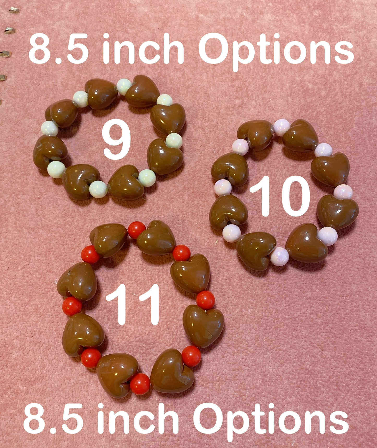 Chocolate Heart Bracelet