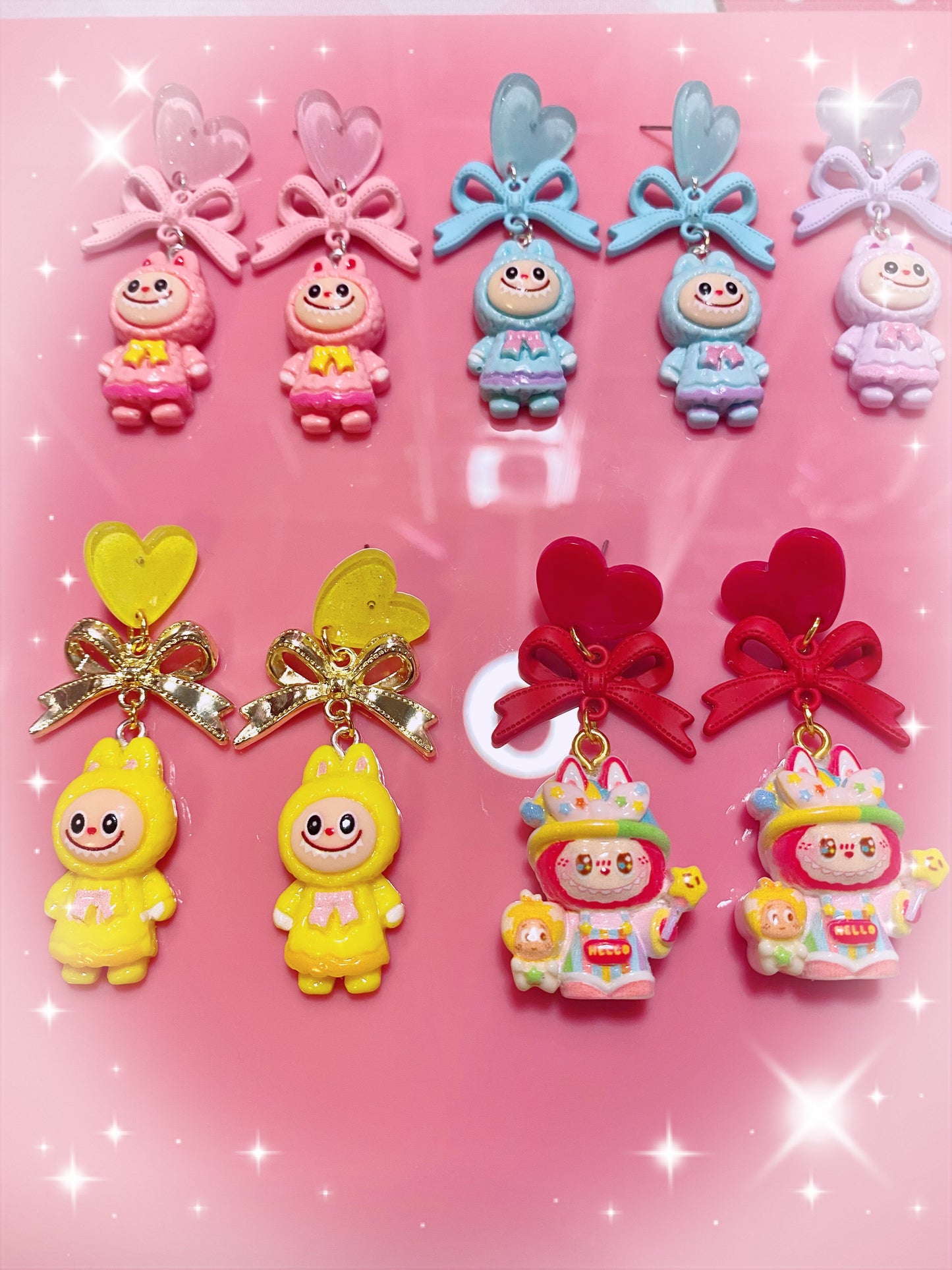 Monster Earrings