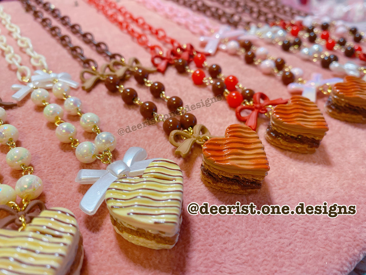 Heart Cookie Necklace