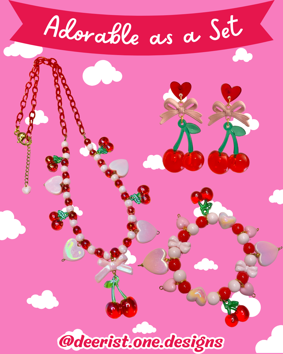 Sweet Cherry Bracelet