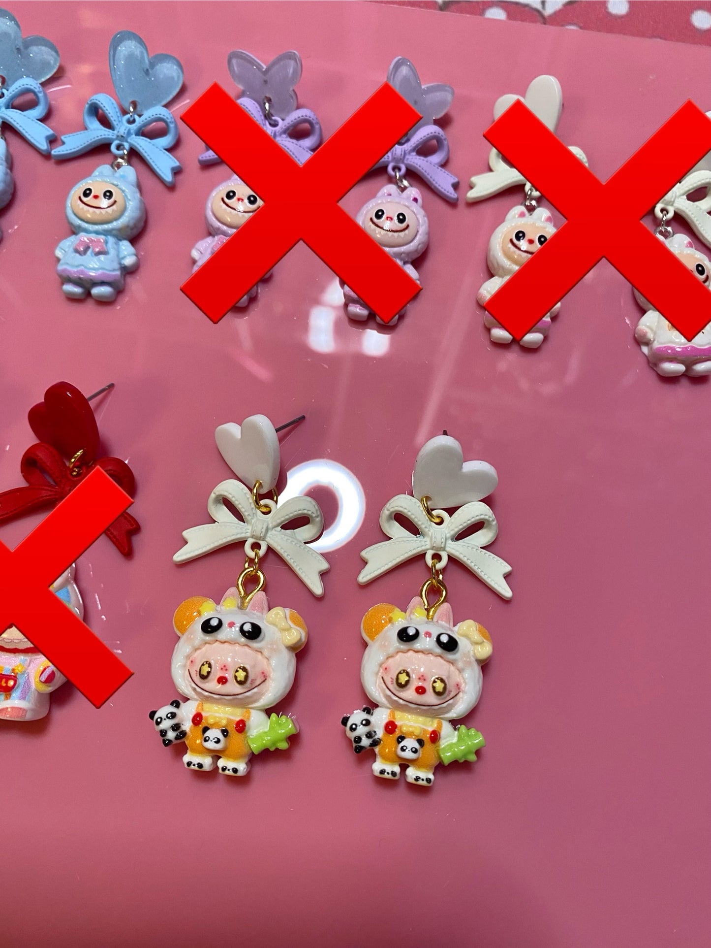 Monster Earrings