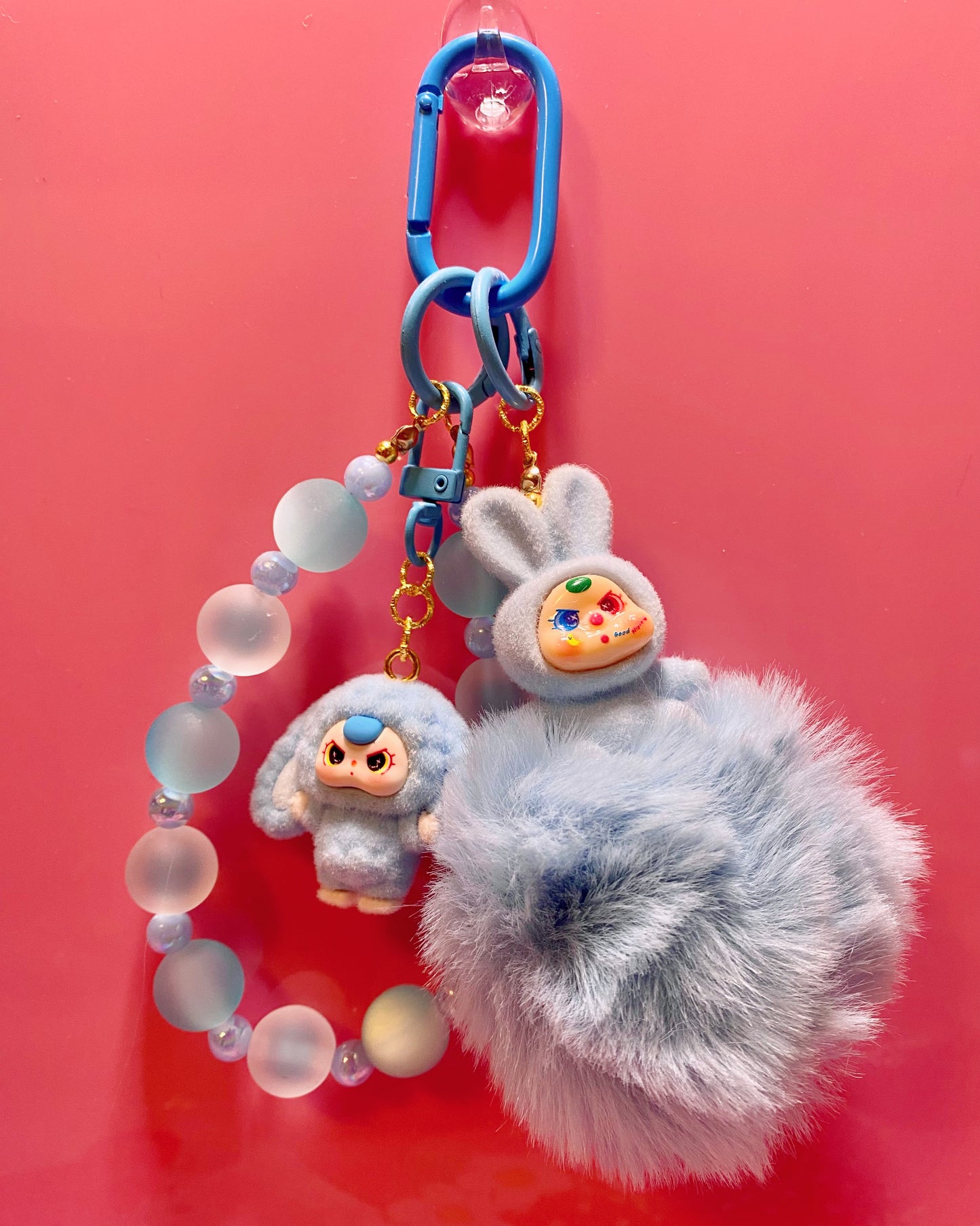 Tricky Bunny Keychain