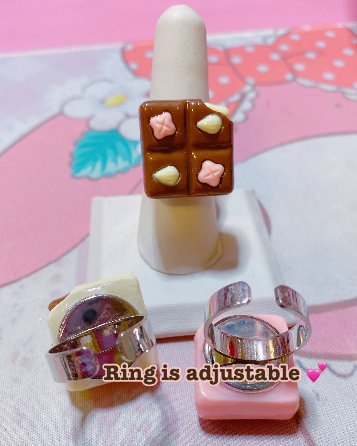 Chocolate Square Ring