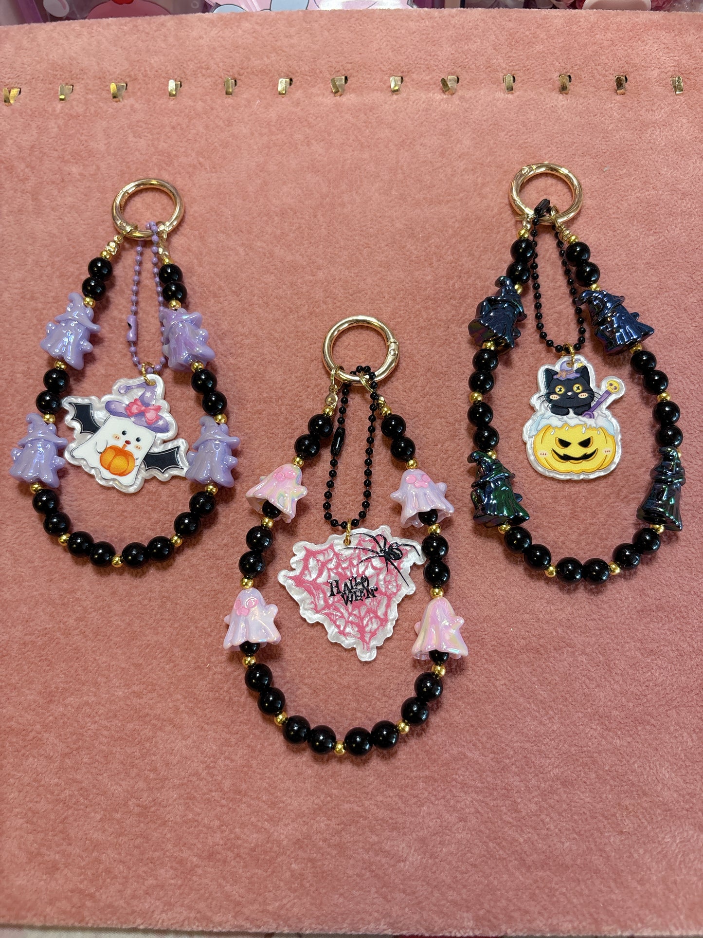 Spooky Ghost Keychain