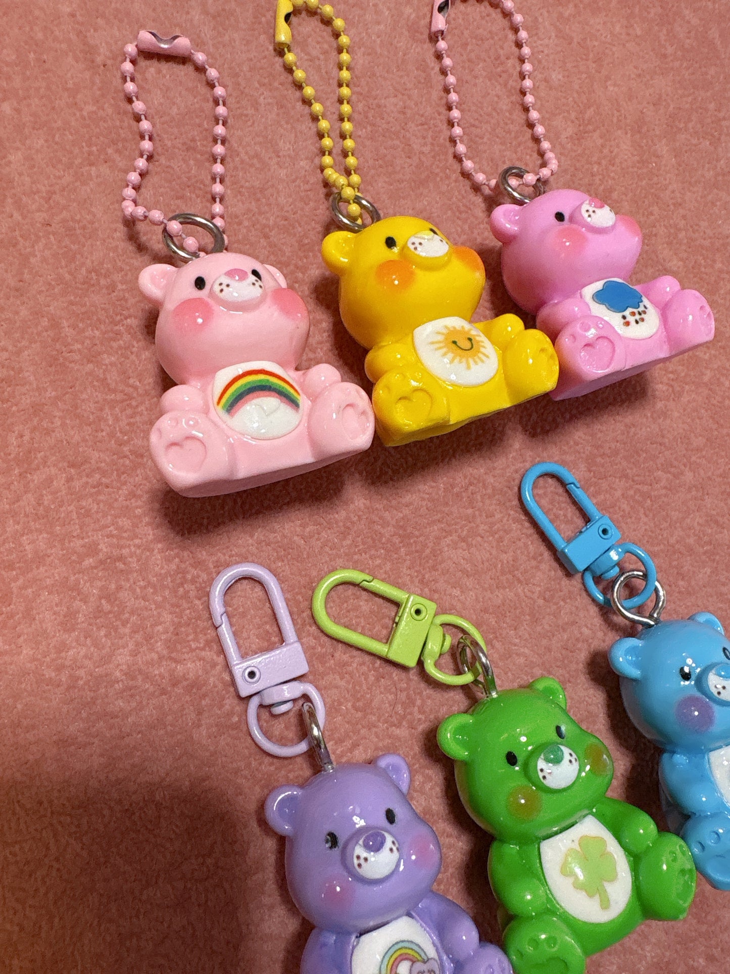 Colorful Bears Keychain