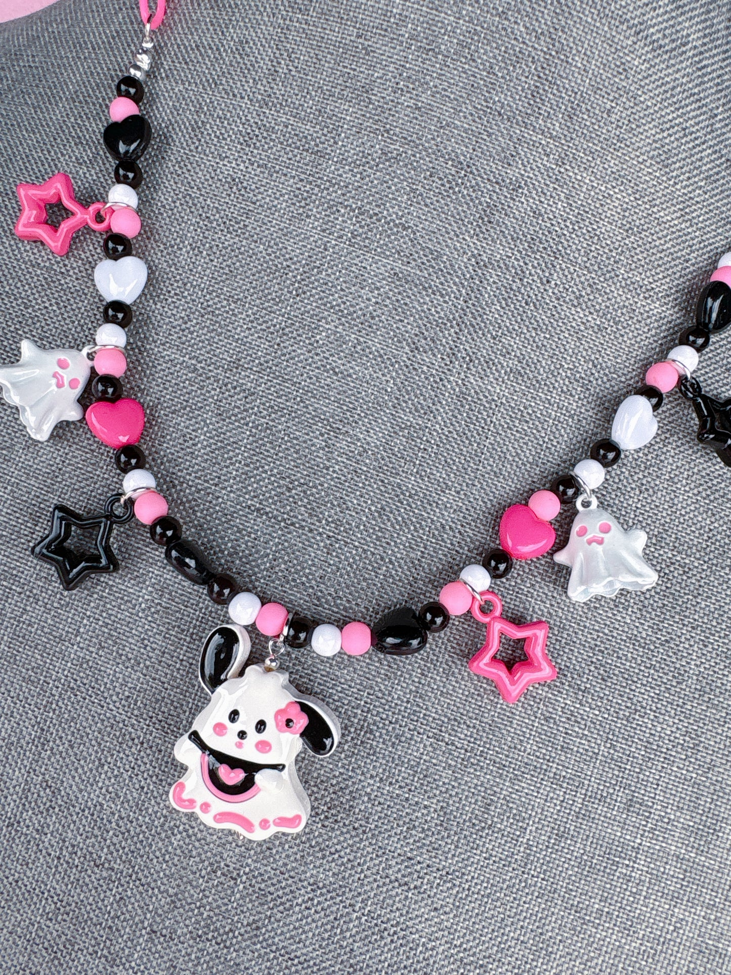Ghost Puppy Necklace