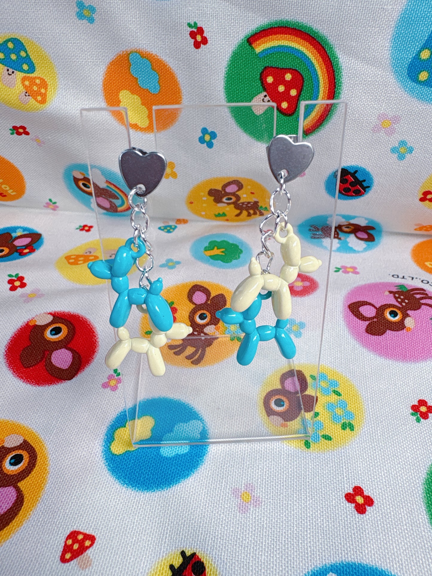 Balloon Dog Earrings