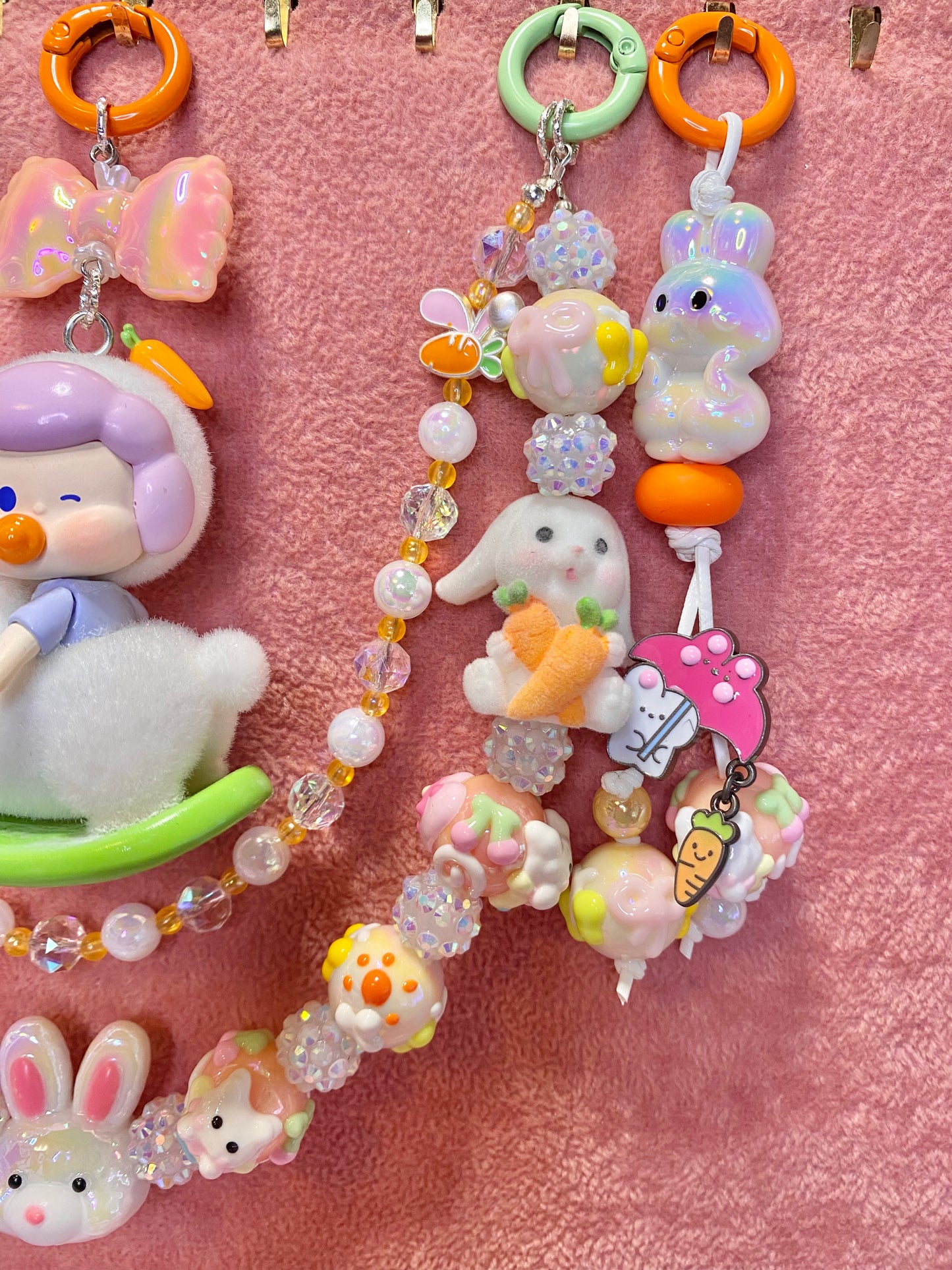 Baby Bunny Keychain