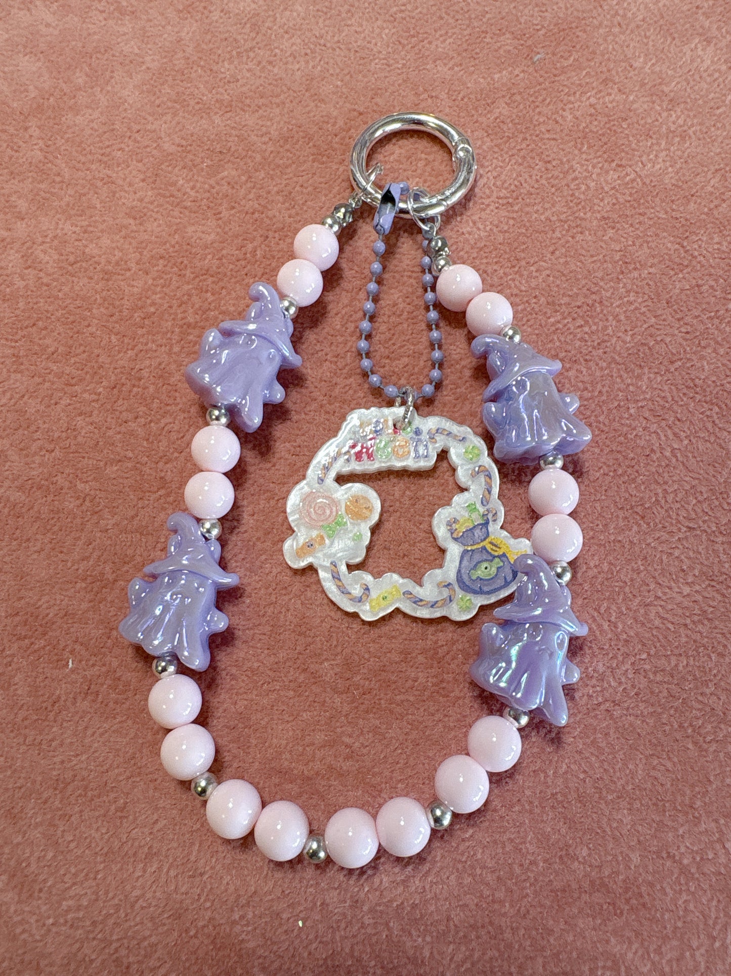 Spooky Ghost Keychain