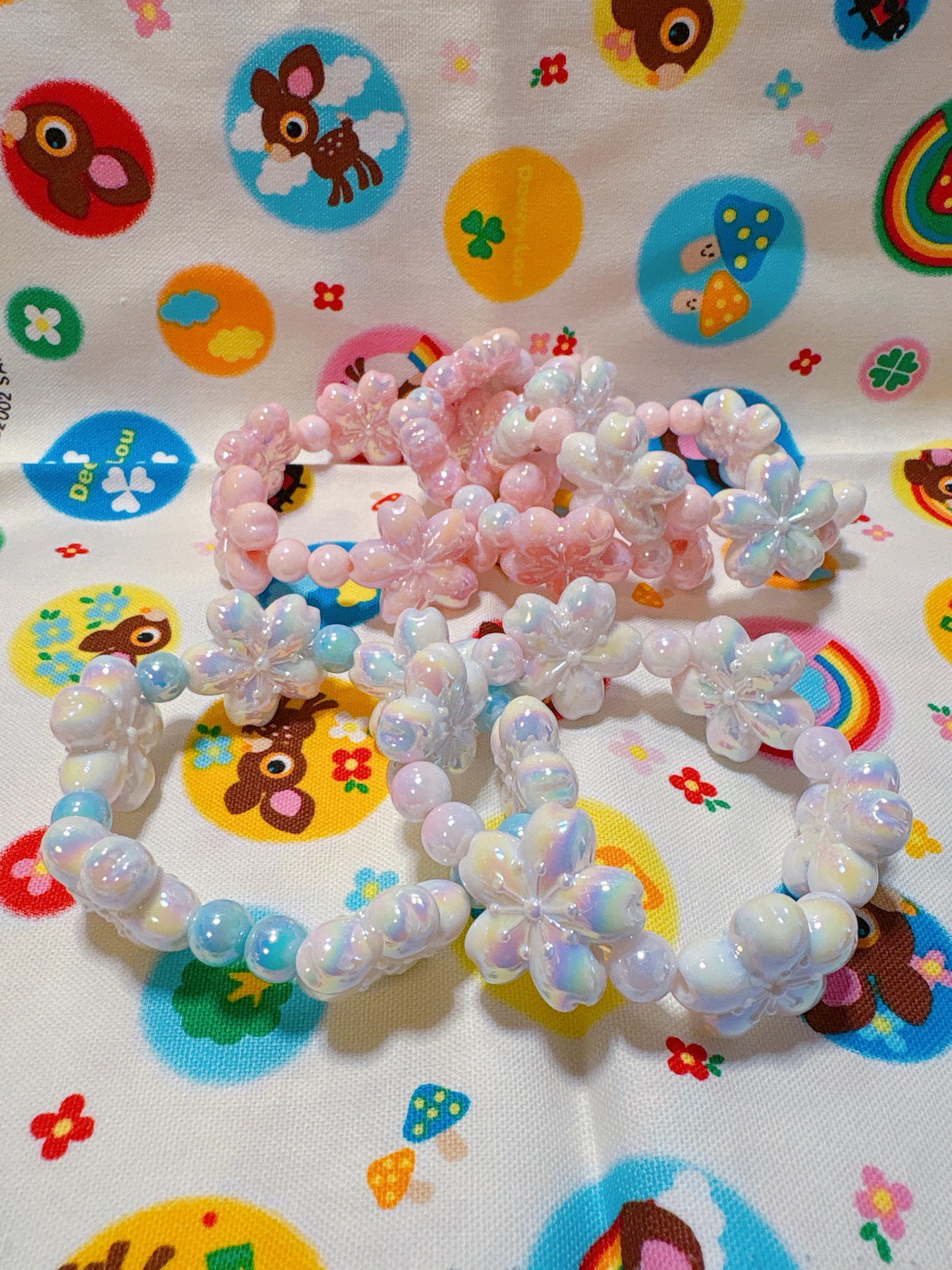 Sakura Flower Bracelet