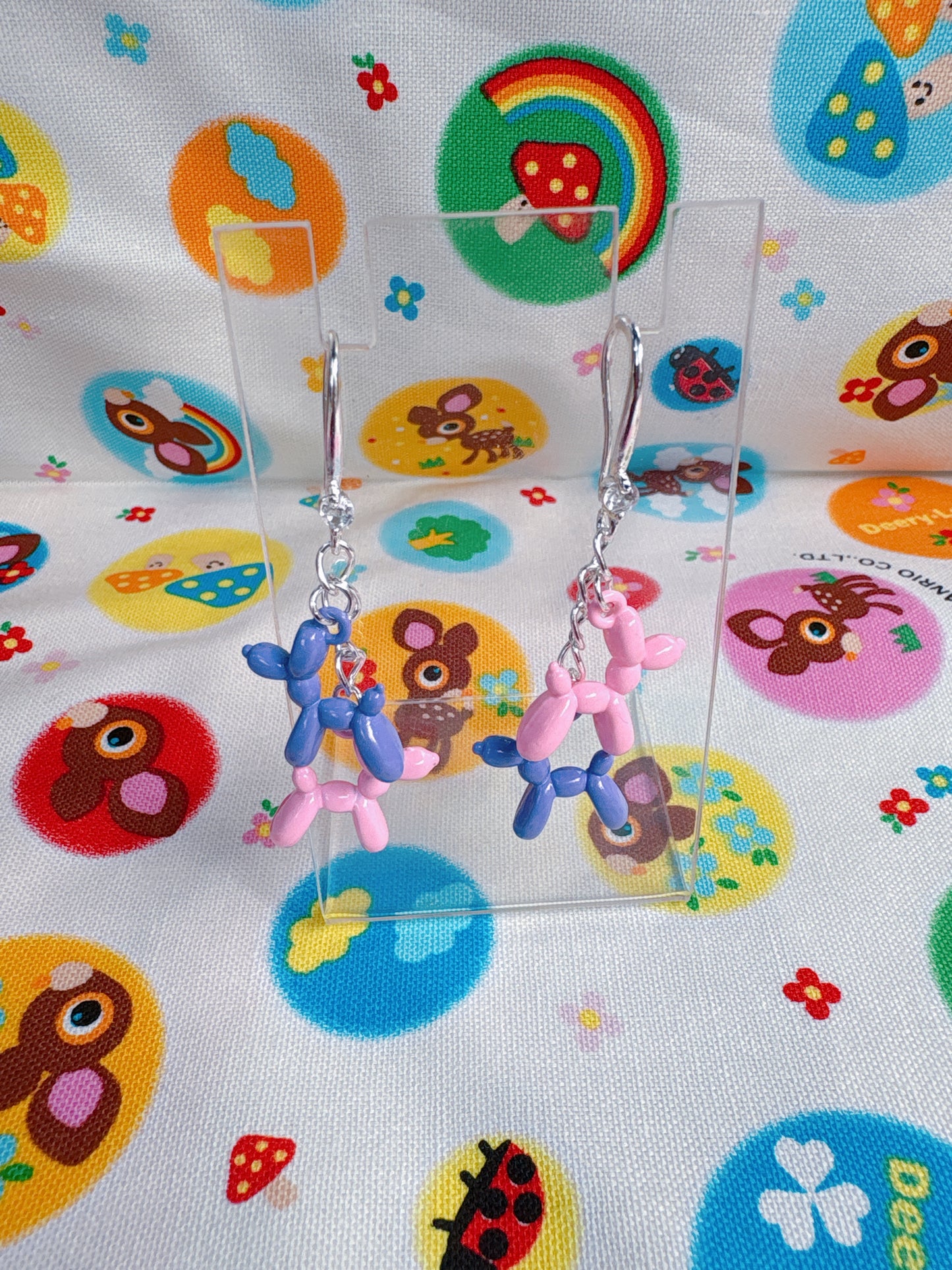 Balloon Dog Earrings