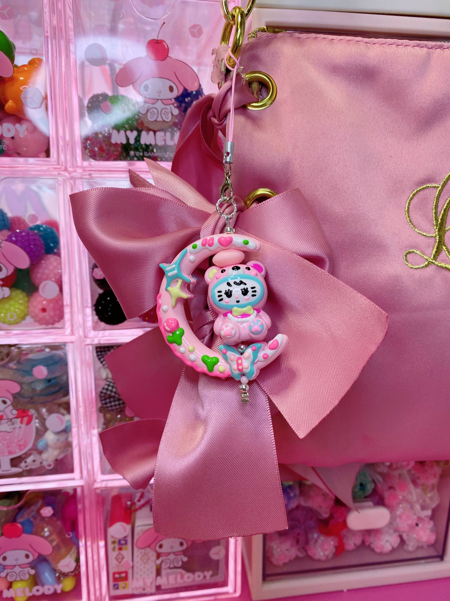 Mini Moon Keychain