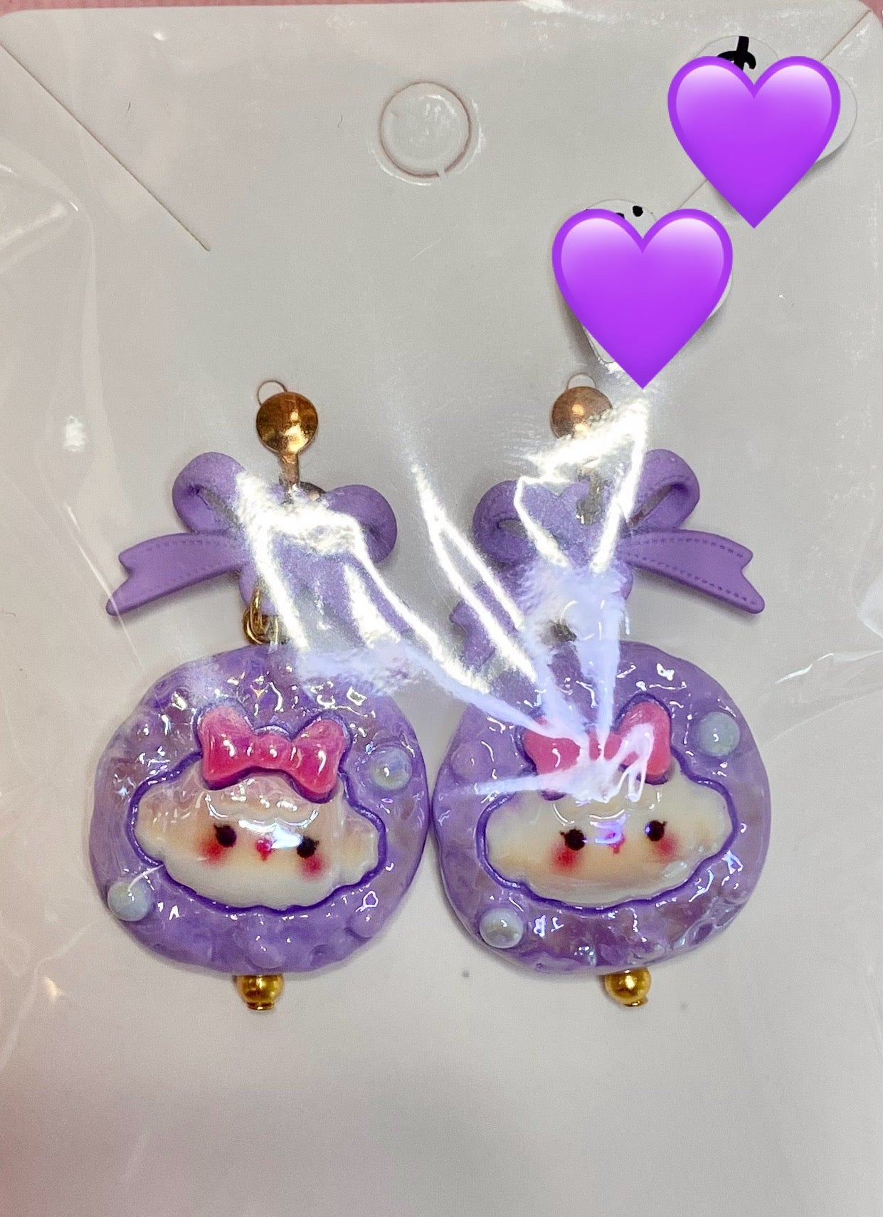 Puppy Cookie Earrings