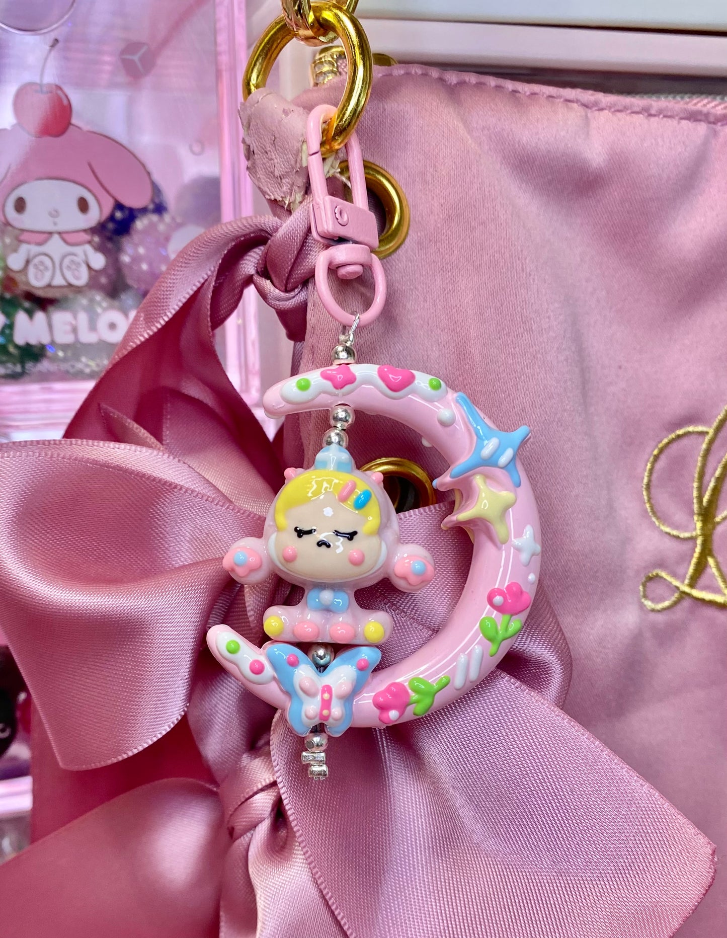 Framed Friends Keychain
