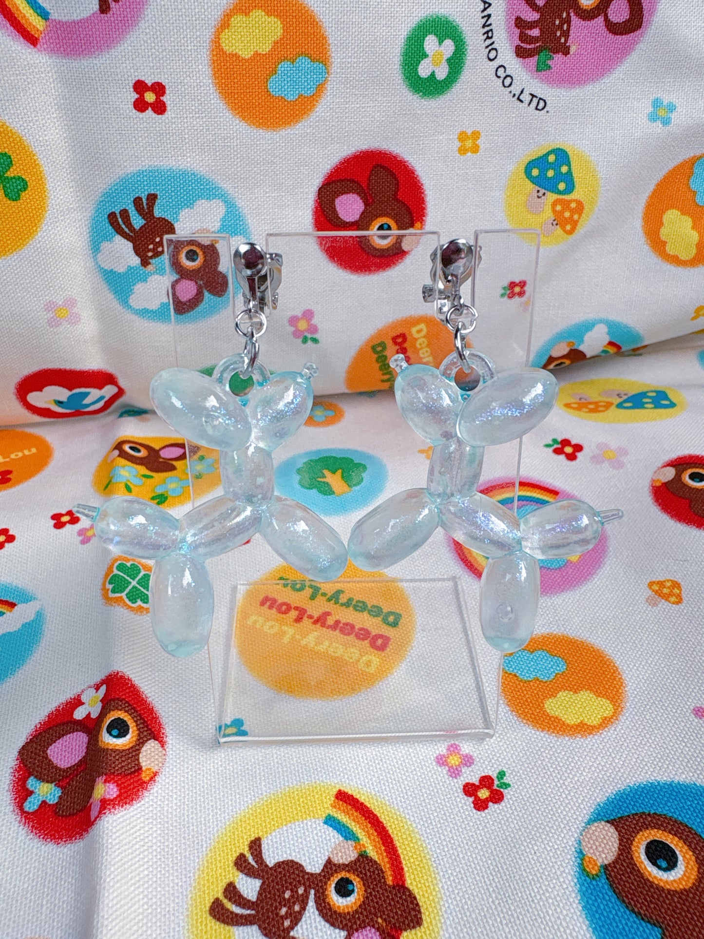 Balloon Dog Earrings