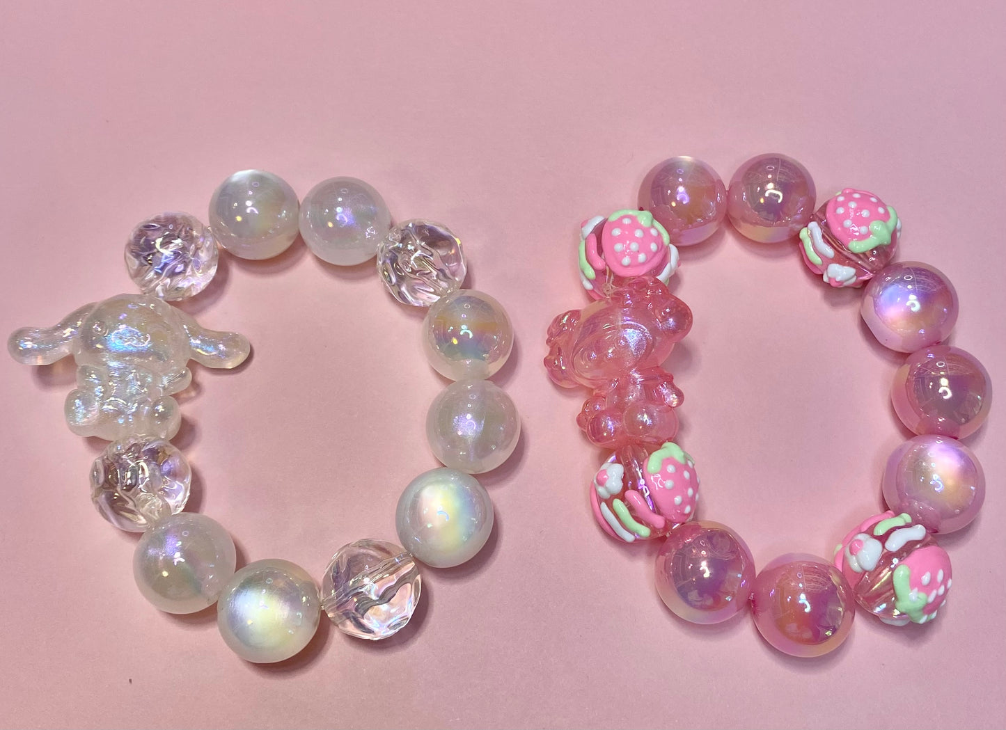 Clear Chunky Bracelet