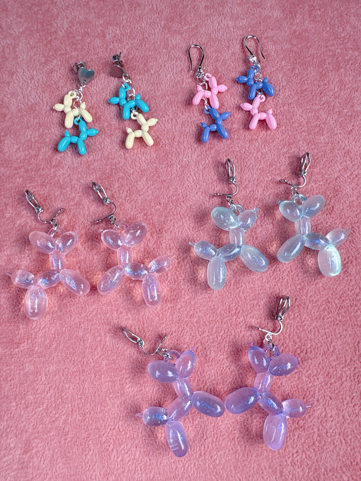 Balloon Dog Earrings