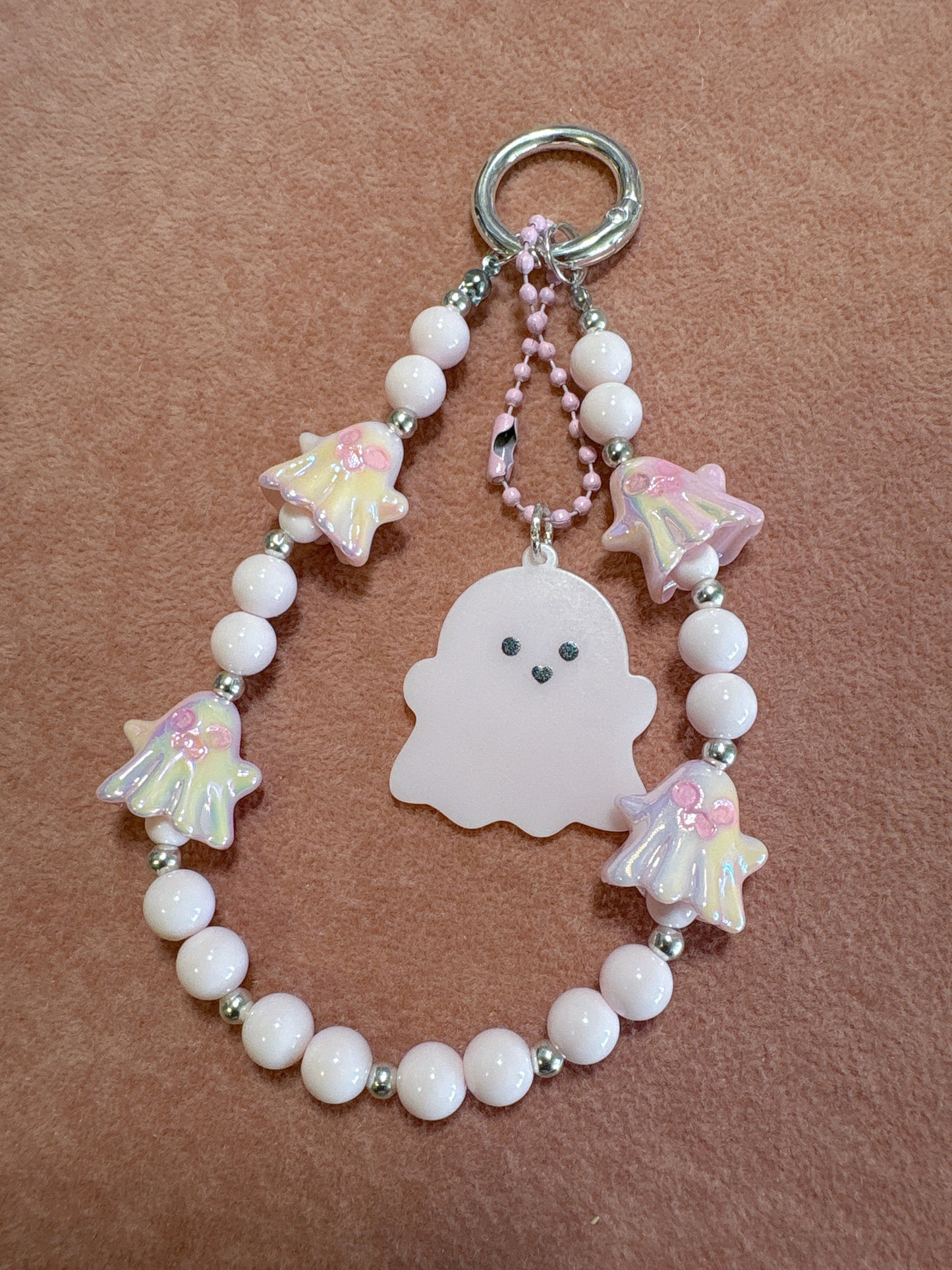 Spooky Ghost Keychain