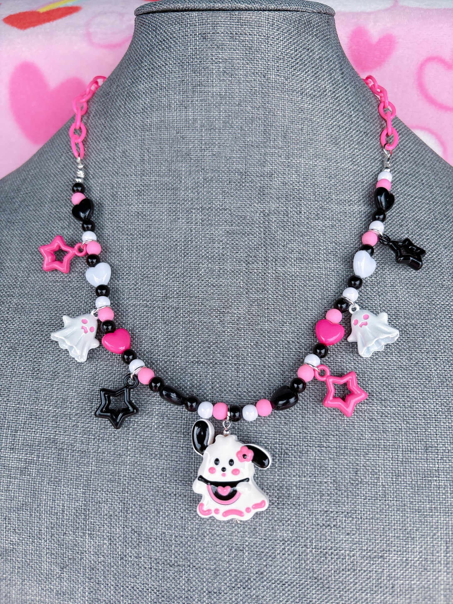 Ghost Puppy Necklace