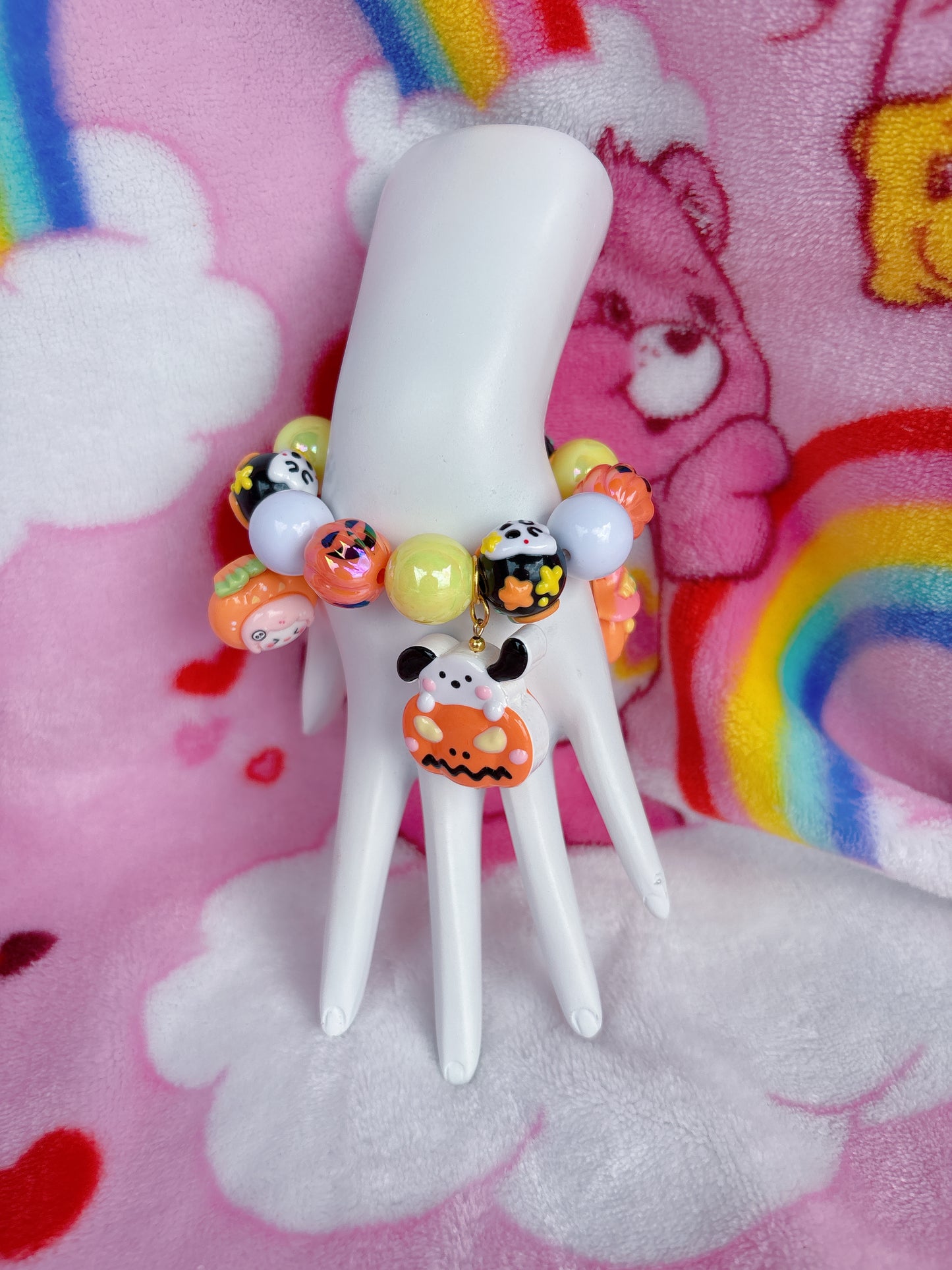 Puppy Pumpkin Bracelet
