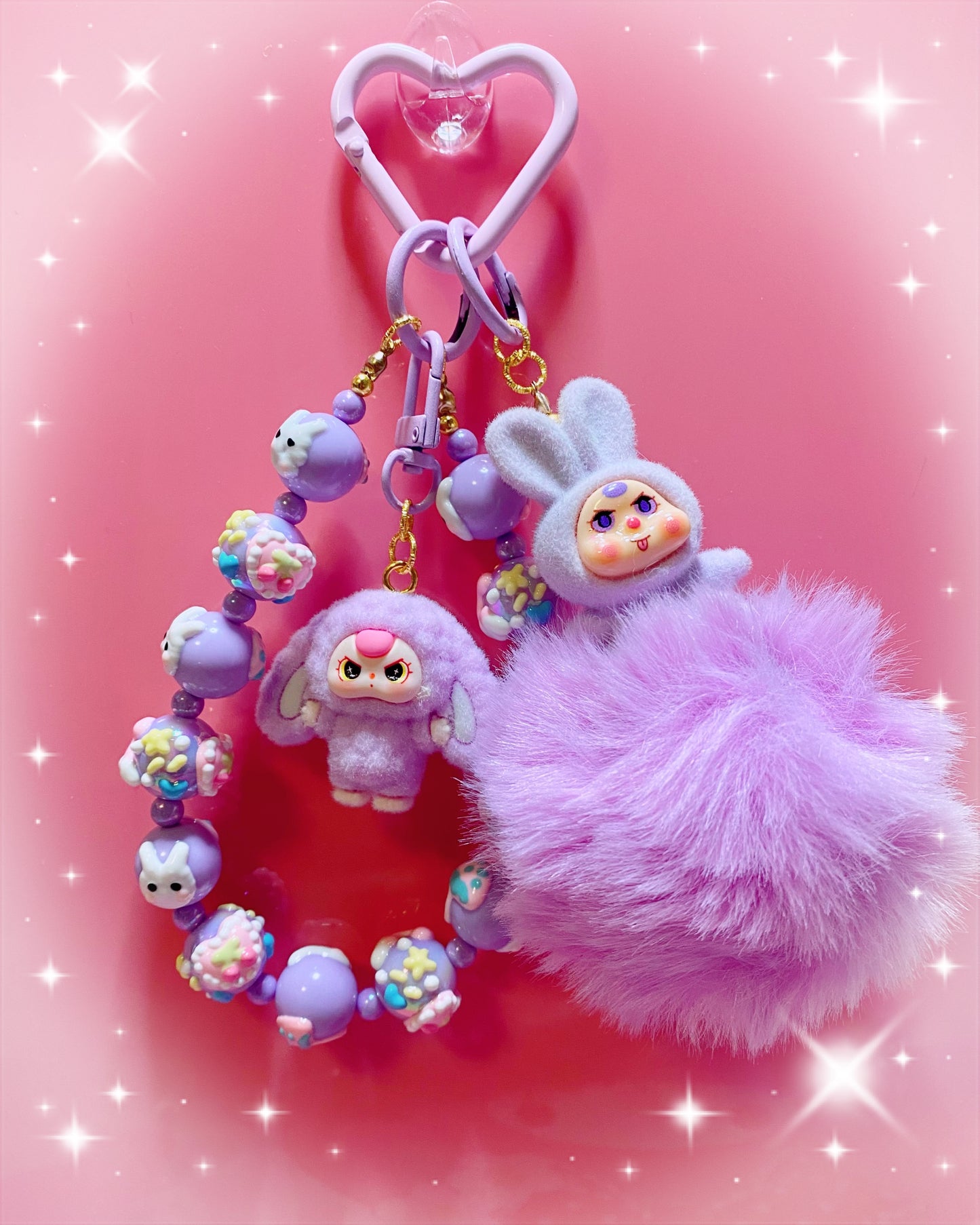 Tricky Bunny Keychain