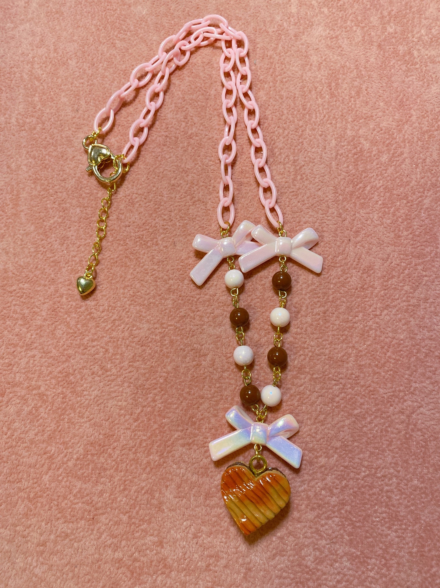 Heart Cookie Necklace