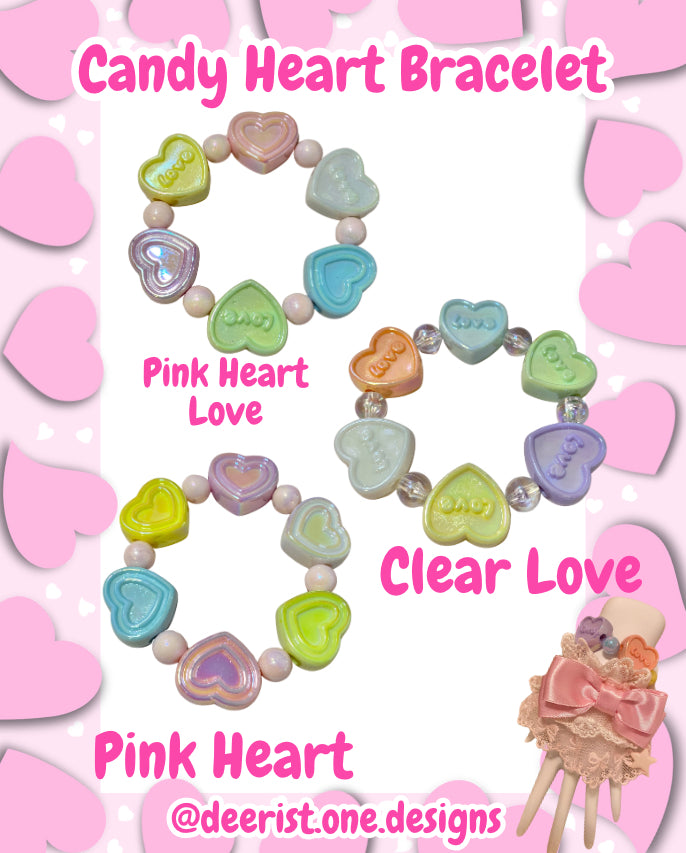 Candy Hearts Bracelet