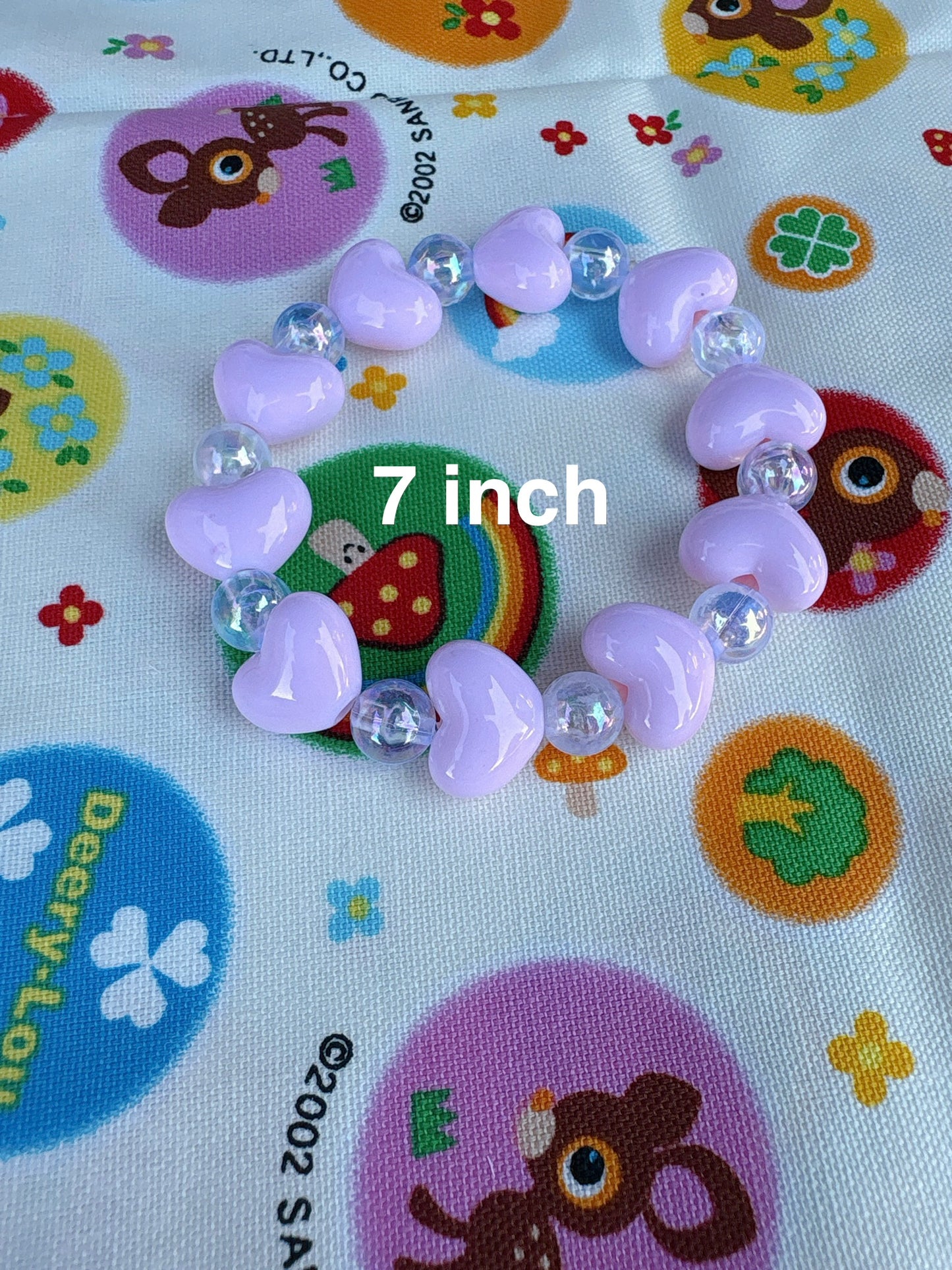 Pink Hearts Bracelet