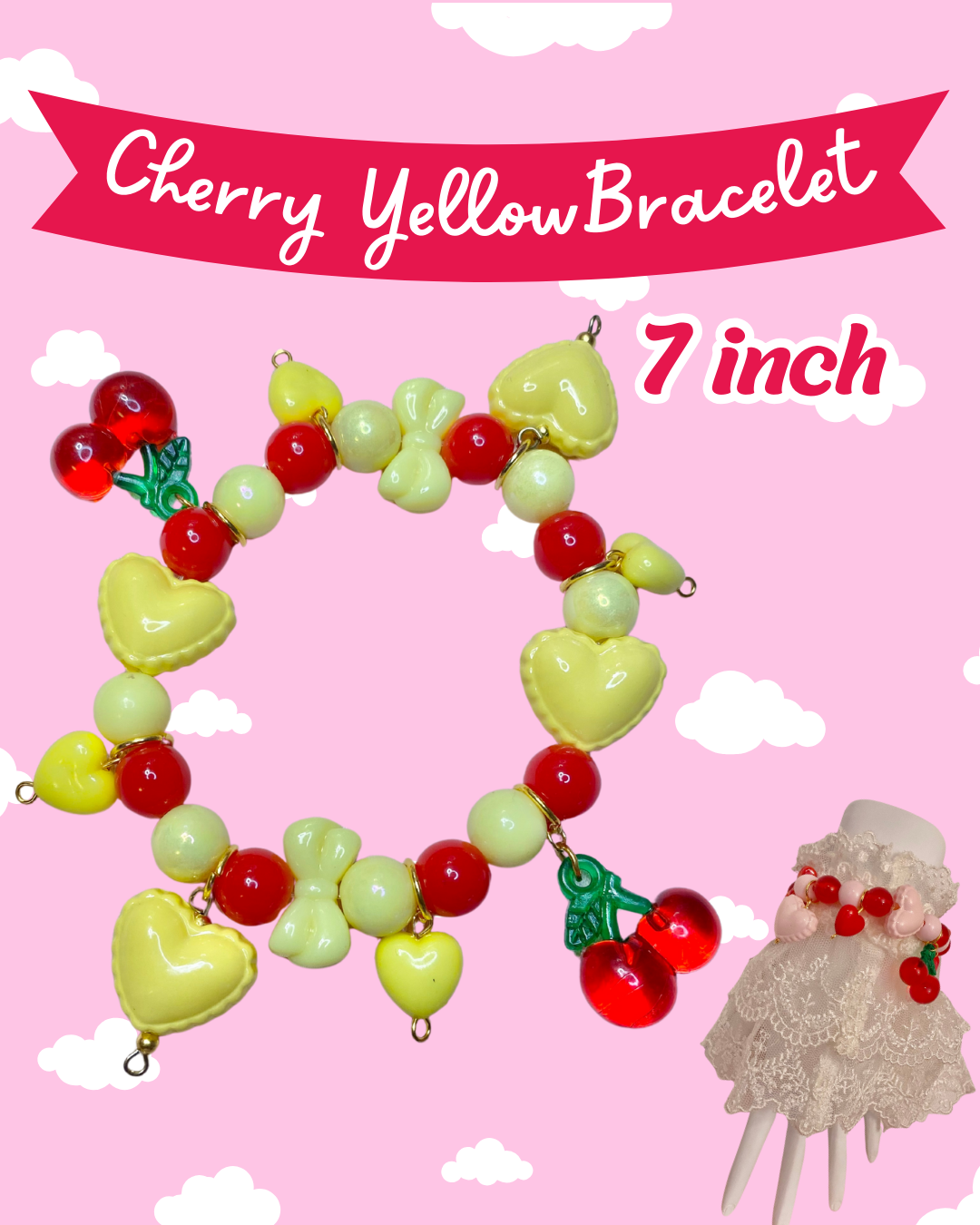 Sweet Cherry Bracelet