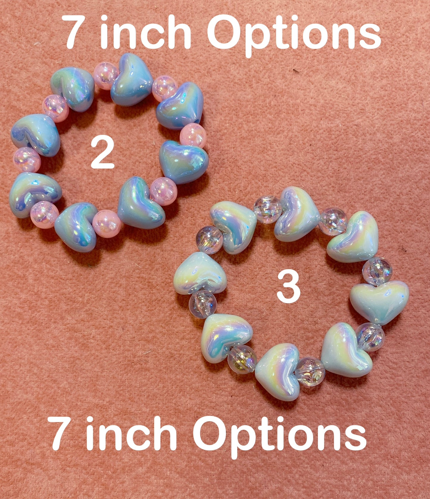 Blue Hearts Bracelet