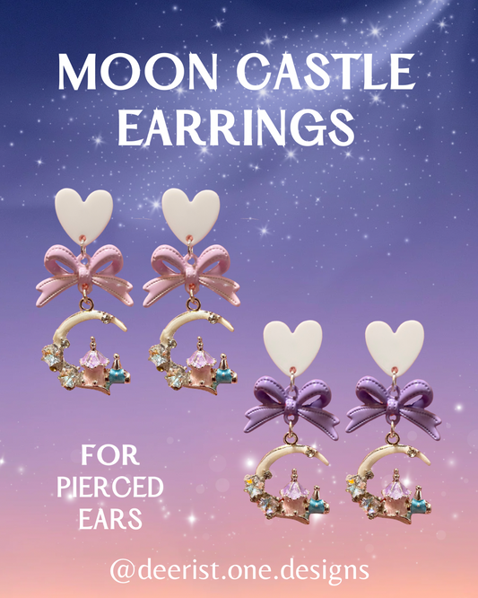 Moon Castle Earrings
