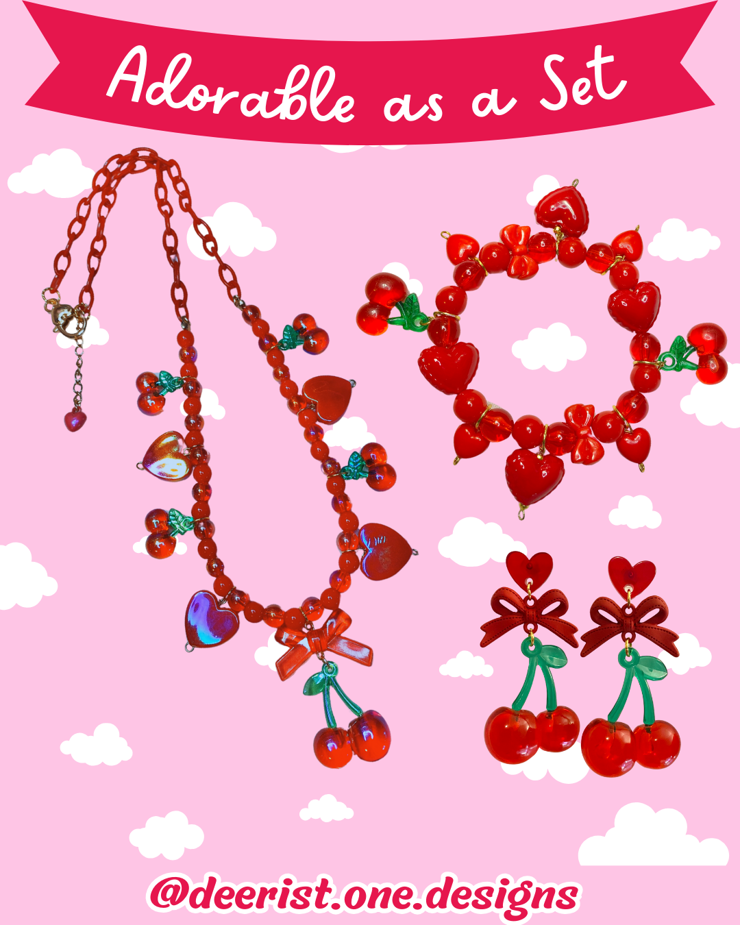 Sweet Cherry Bracelet