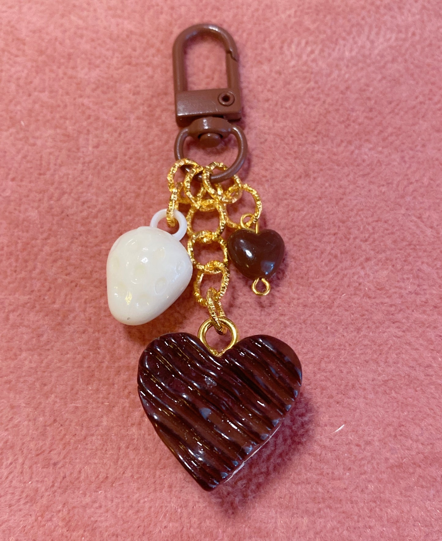 Heart Cookie Keychain