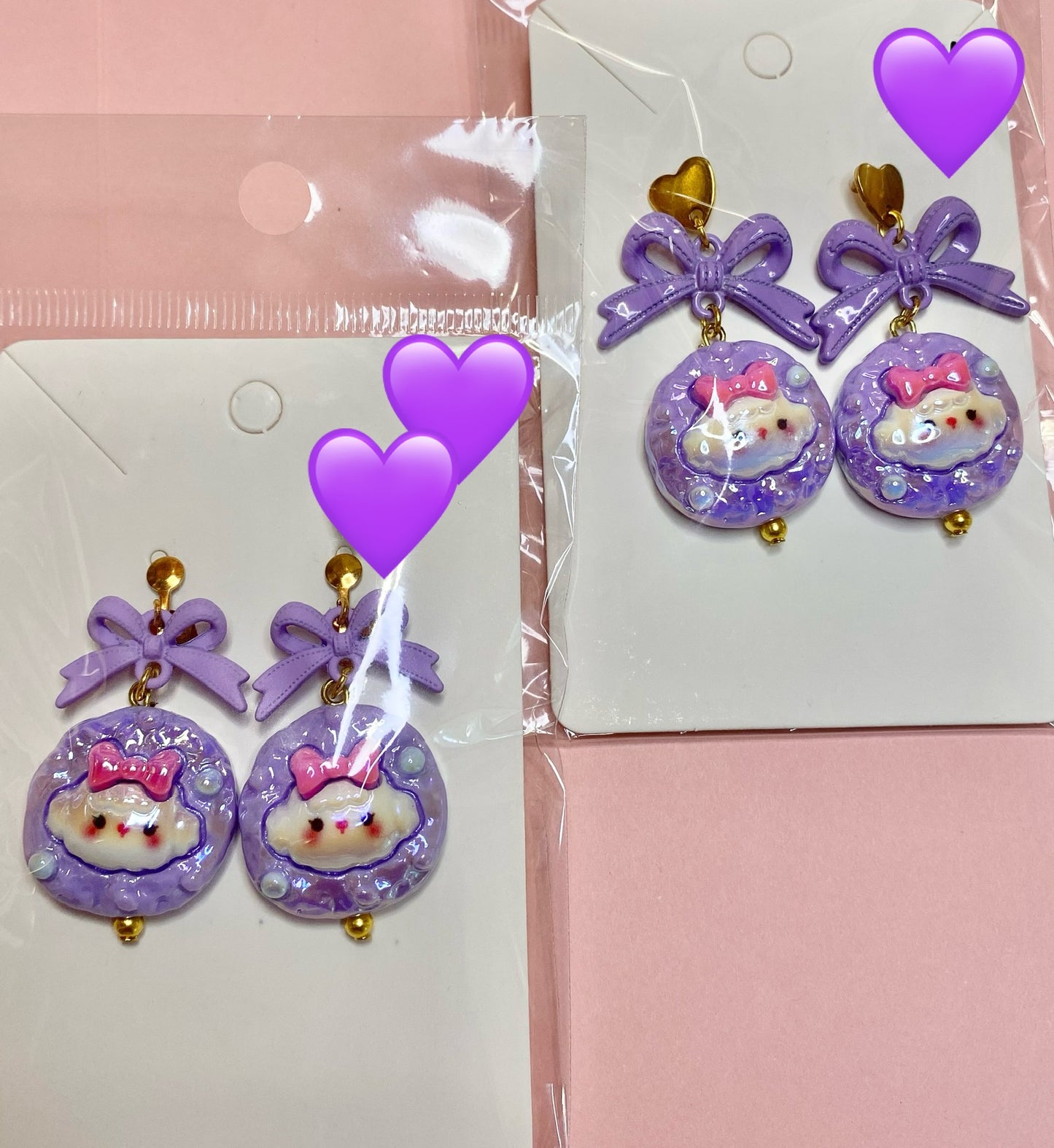 Puppy Cookie Earrings
