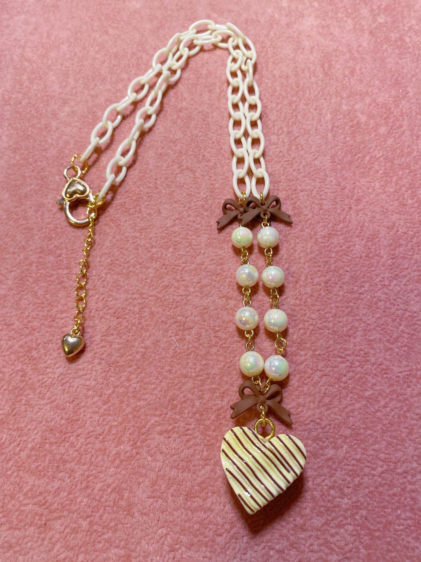 Heart Cookie Necklace