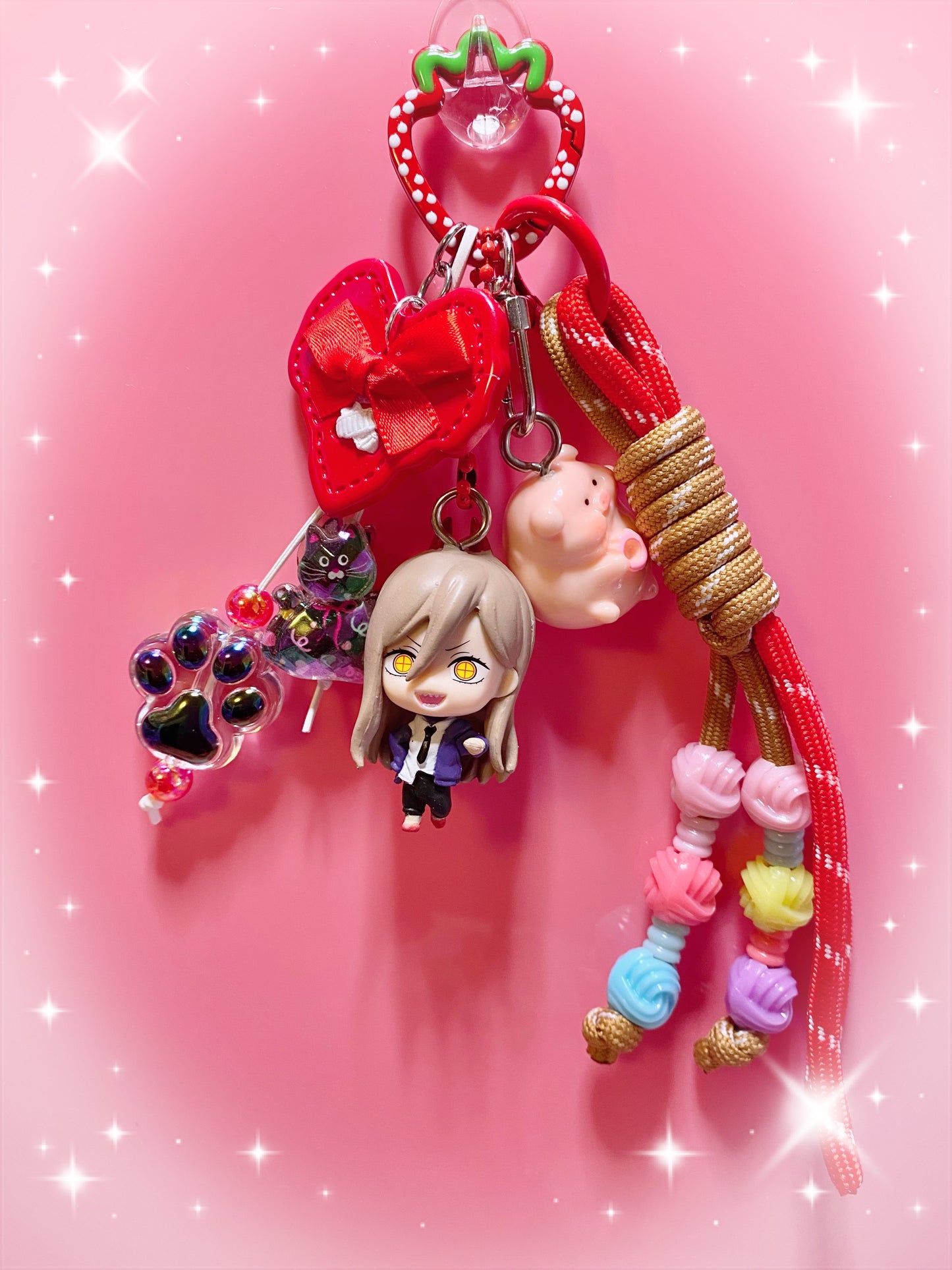 Anime Devil Keychain